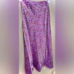 Urban outfitters floral a-line skirt